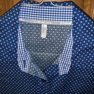 Cinch show shirt/ button up